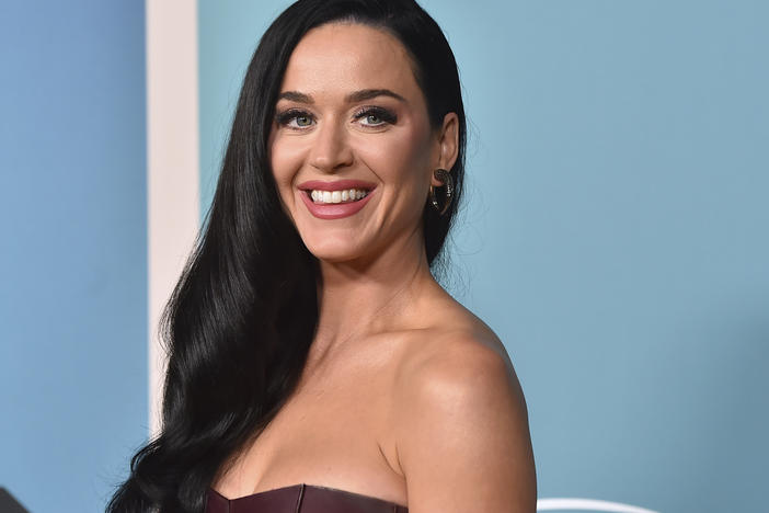Katy Perry pictured at an event in Los Angeles in April. She wasn't at Monday night's Met Gala, despite the fake photos of her circulating on social media.