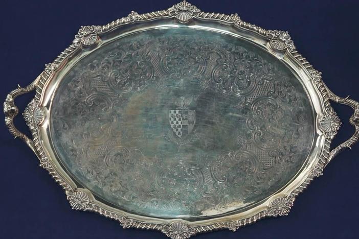 Appraisal: 1808 George III Sterling Silver Tray