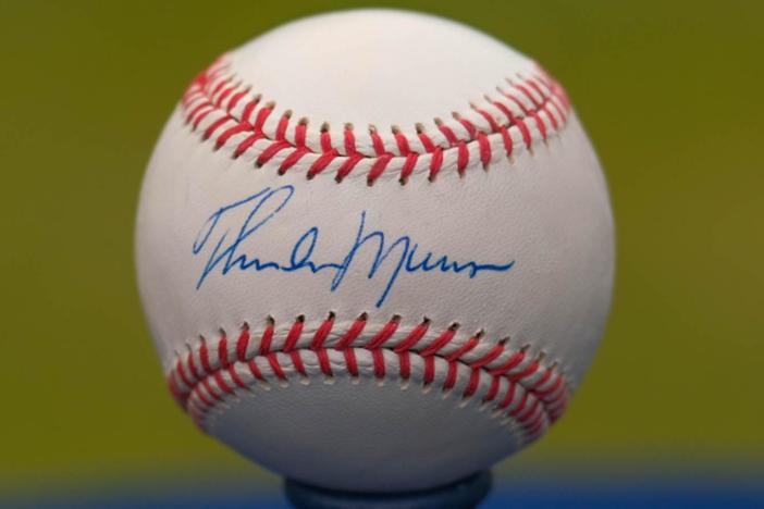 Appraisal: Thurman Munson-signed Baseball, ca. 1975