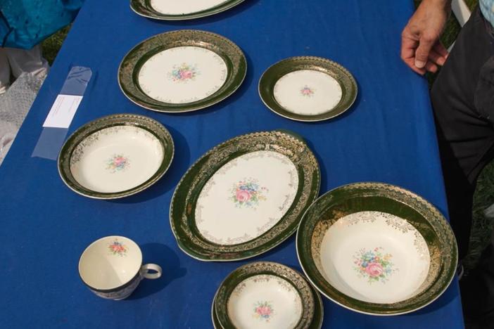 Appraisal: Early 20th C. Taylor Smith Taylor Dinner Service