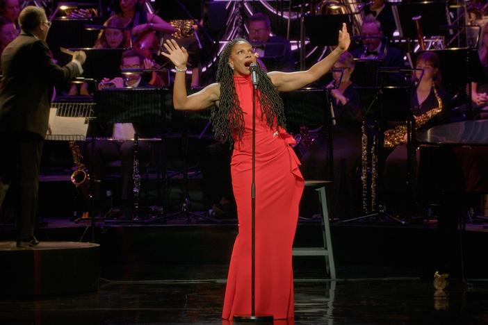 Audra McDonald performs "I Could Have Danced All Night" from "My Fair Lady."