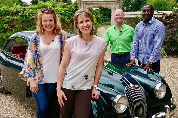 Celebrity Antiques Road Trip | Linford Christie And Katharine Merry