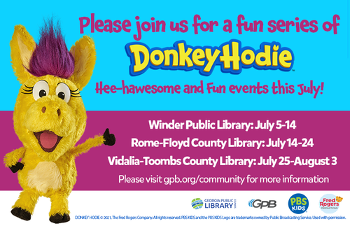       Donkey Hodie: A Hee-Hawesome Adventure! at Vidalia-Toombs County Public Library 
  