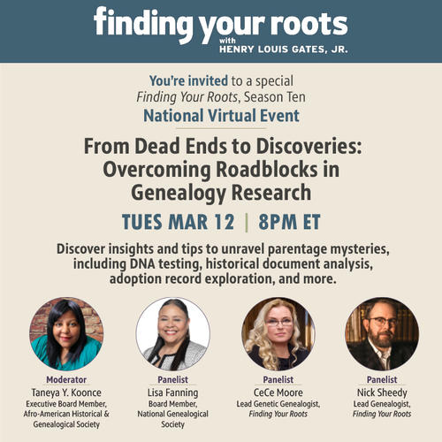       From Dead Ends to Discoveries: Overcoming Roadblocks in Genealogy Research
  