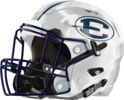 Elbert County Blue Devils Helmet Left