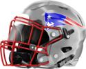 Westside, Augusta Patriots Helmet Left