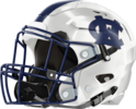 White County Warriors Helmet Left