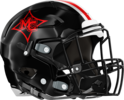 Macon County Bulldogs Helmet