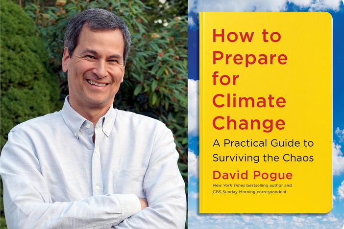 Author David Pogue and his new book "How To Prepare For Climate Change"