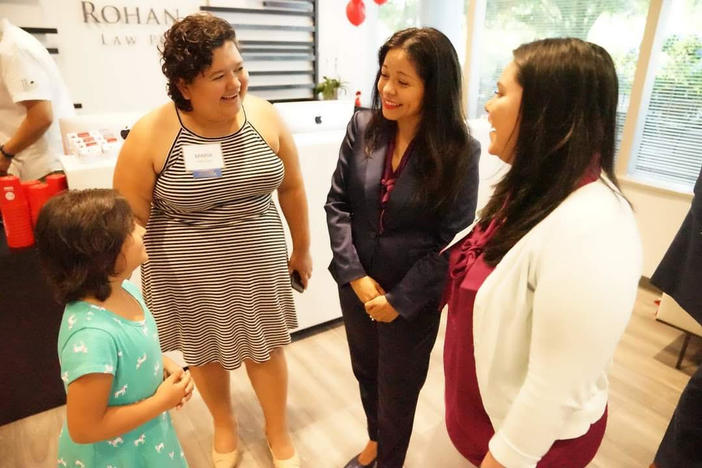  During a community event held at Atlanta’s Rohan Law, former state Rep. Brenda Lopez Romero encouraged more Latinas to get involved in politics and law. She is a senior assistant district attorney in Gwinnett County and served in the Legislature from 2017-2020. 