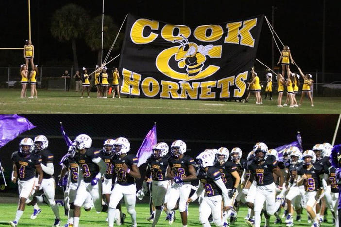 Cook and Fitzgerald Football Teams