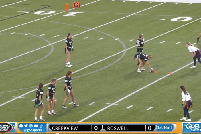 Girls Flag Football: Creekview_Roswell