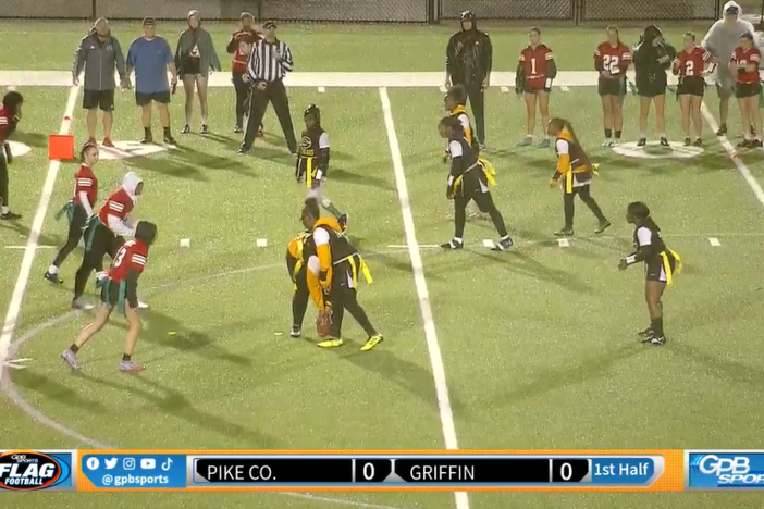 Girls Flag Football: Griffin vs. Pike County Image