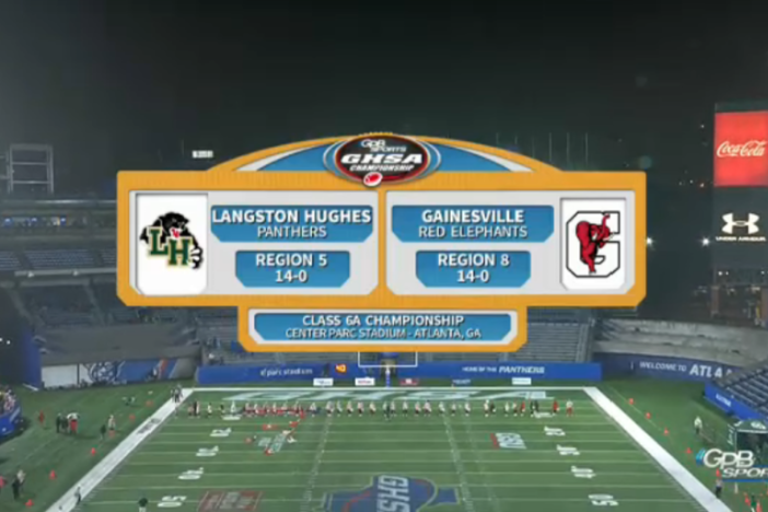 6A State Final: Langston Hughes vs. Gainesville