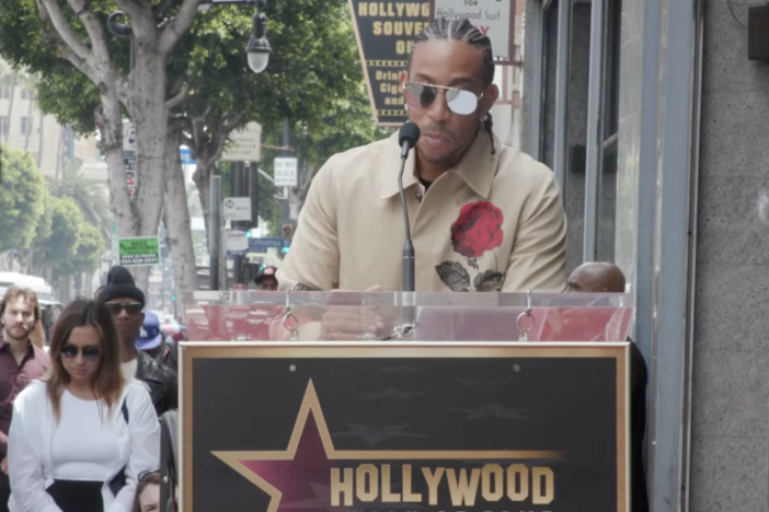 Chris "Ludacris" Bridges receives a star on the Hollywood Walk of Fame