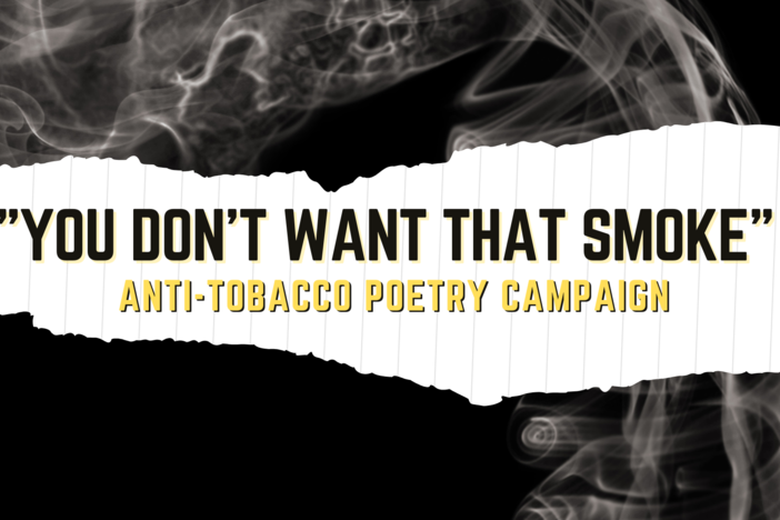 The Poet Life is guiding teens to use poetry to encourage others to stop smoking