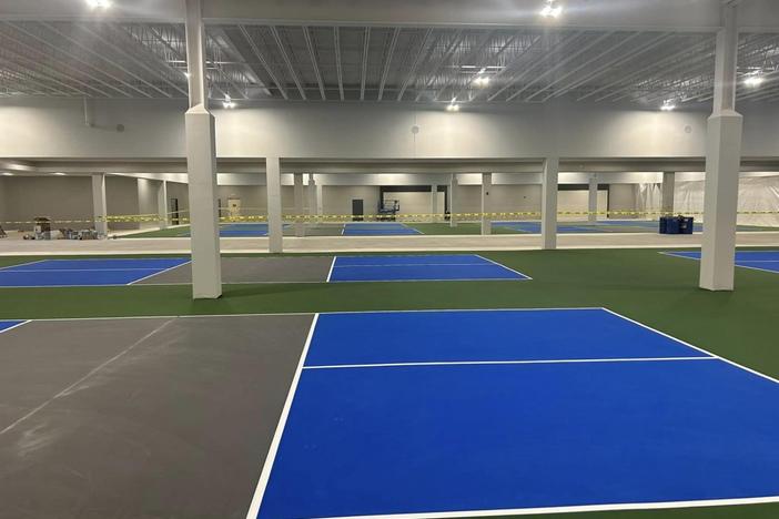 The world’s largest indoor pickleball facility in Macon
