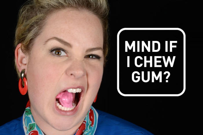 Does the sound of gum-chewing make you cringe? Find out why you may not be alone with Sound Uncovered. (Credit: Sound Uncovered)