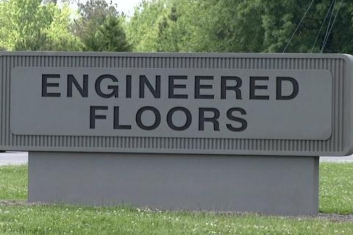 Engineered Floors is Making One of the Largest Investments in Georgia History (photo:courtesy of WRCB Televison)