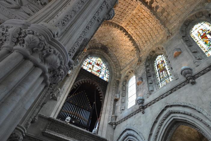 Visit Rosslyn Chapel, believed by many to be the home to the Holy Grail.