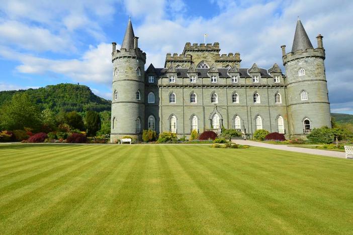 Visit Inveraray Castle, home to the Clan Campbell.