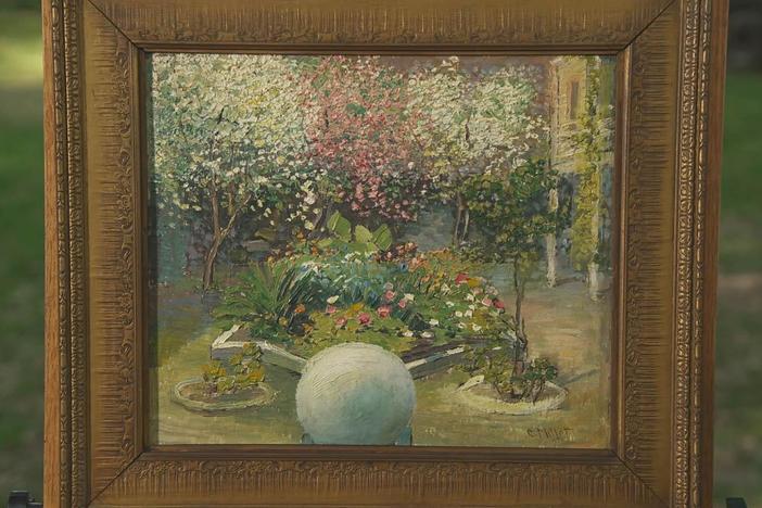 Appraisal: 1921 Clarence Millet Oil on Board