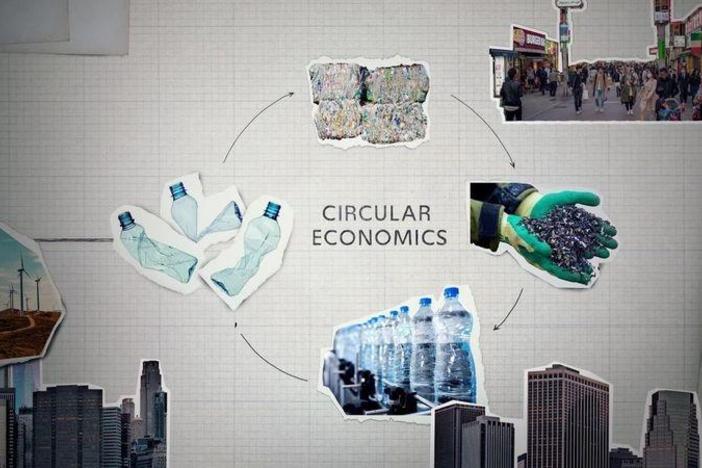 Ellen MacArthur advocates for a more sustainable, circular economy model.