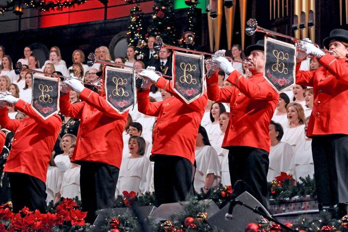 The Mormon Tabernacle Choir & Orchestra at Temple Square perform "Joy to the World."
