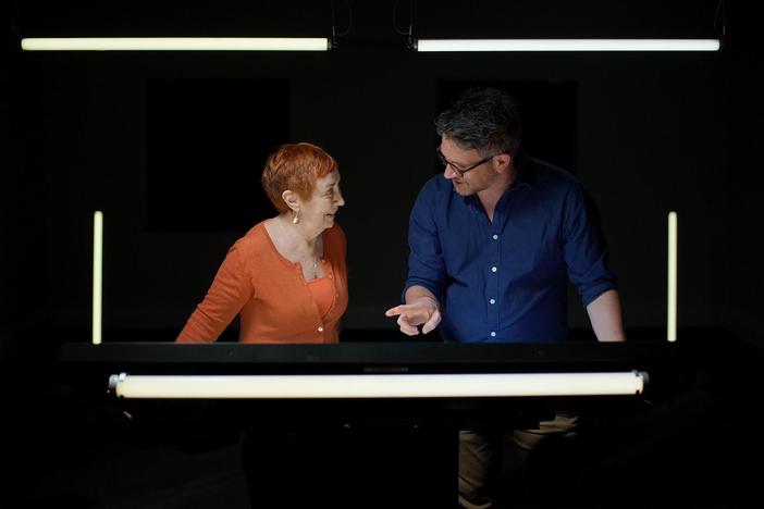 Two experts conduct a virtual autopsy on skeletal remains from Roman Britain.