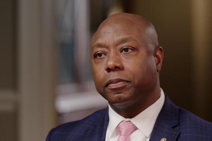 Senator Tim Scott discusses growing up in poverty in South Carolina.