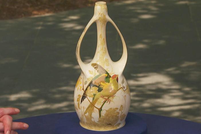 Appraisal: Rozenburg Eggshell Porcelain Vase, ca. 1900