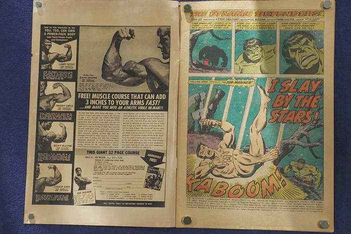 Appraisal: 1972 Marvel Comics 'The Defenders' #1 Original Art