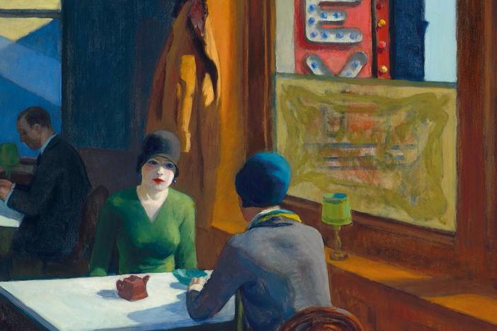 Edward Hopper displayed a preference for quieter social commentary with his art.