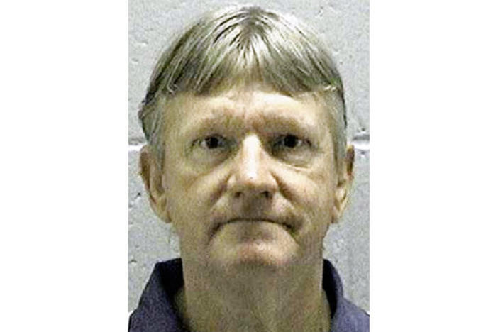 In this undated file photo released by the Georgia Department of Corrections, shows death row inmate Donnie Cleveland Lance, who was convicted of killing his ex-wife and her boyfriend more than 20 years ago.