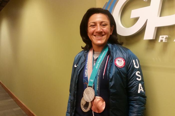 Three-time Olympic medalist and Douglasville native Elena Meyers Taylor is donating her brain to help study the long-term effects of concussion