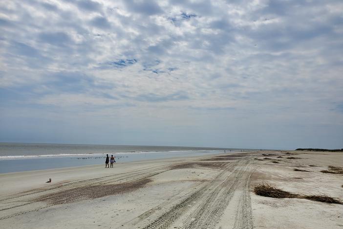 Tybee Island beaches were empty in early April as the city kept most beach access points closed. They are reopening soon.