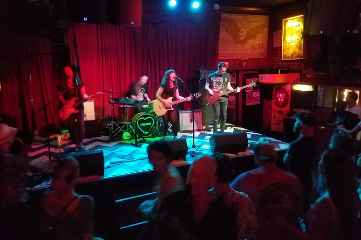 The crowd at the Fiona Shaw concert at The Jinx in Savannah, GA on Friday, Sept. 20, 2019.