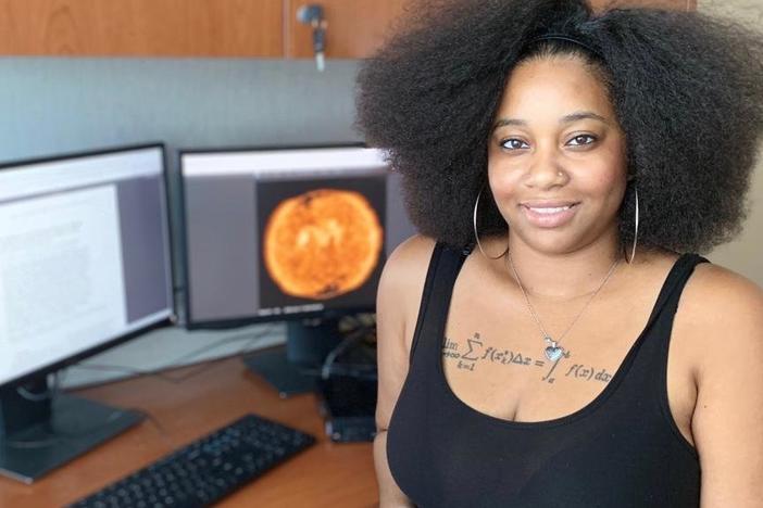 India Jackson received $8,510 from a GoFundMe campaign to help her attend a NASA internship in Houston, Texas.