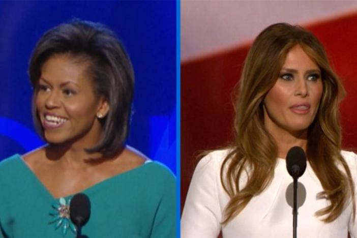 Melania Trump has come under heavy criticism after parts of her speech at the Republican National Convention mirrored a speech given by Michelle Obama at the 2008 Democratic National Convention.