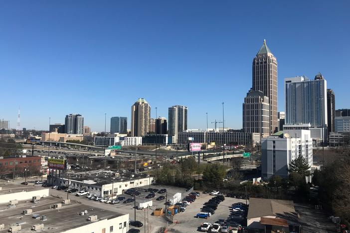 Fans can breath a sigh of relief as temperatures in Atlanta are rising. Sunday's high is 61 degrees.