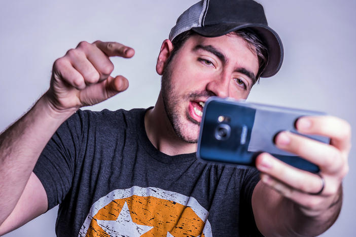 Comedian Trae Crowder gained a following for his "Liberal Redneck" videos on YouTube.