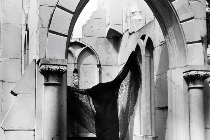 Clarence John Laughlin (American, 1905-1985), The Bat, 1940, gelatin silver print. High Museum of Art, Atlanta, gift of Lucinda W. Bunnen for the Bunnen Collection, 1981.93.