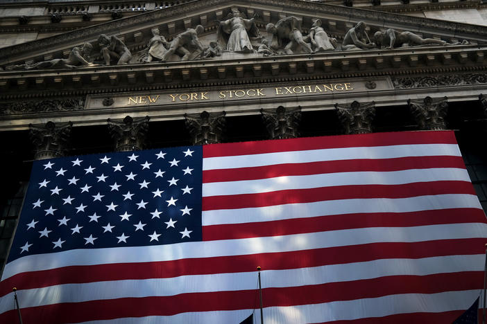 Citigroup estimates the U.S. economy lost $16 trillion over the past 20 years as a result of discrimination against African Americans. Above, the American flag hangs in front of the New York Stock Exchange on Sept. 21.