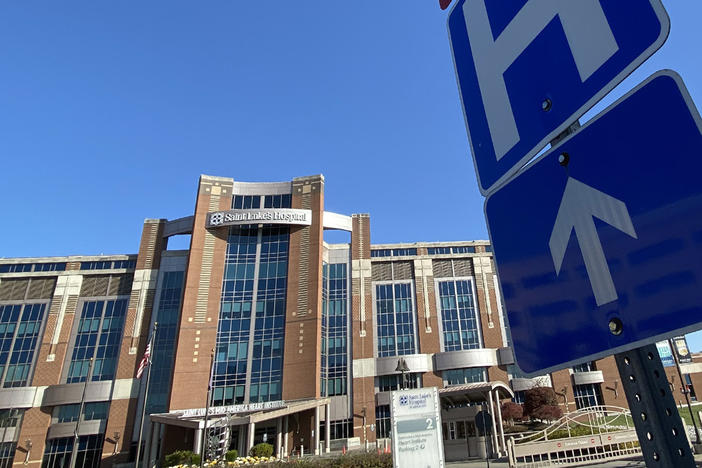Saint Luke's Hospital of Kansas City is one of the 18 hospitals in the Saint Luke's Health System. Two-thirds of the COVID-19 patients transferred to Saint Luke's from rural areas need intensive care. "We get the sickest of the sick," says Dr. Marc Larsen.