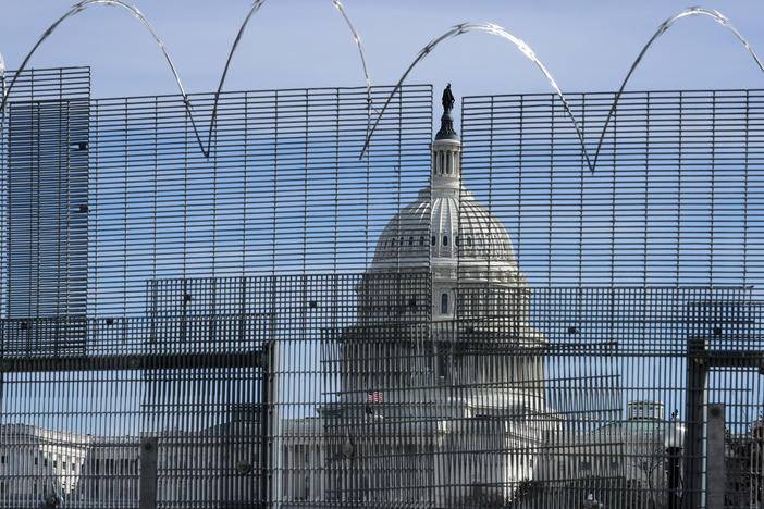 The cost of repairing or replacing historical items damaged in the Jan. 6 Capitol riot "will be considerable," Architect of the Capitol J. Brett Blanton told lawmakers Wednesday. Other costs include maintaining a security fence topped with razor wire that surrounds the U.S. Capitol grounds.