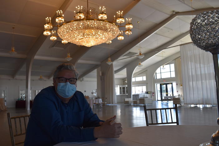 Paul DeLorenzo is general manager at Danversport, an event venue featuring a 10,000-square-foot ballroom with a 900-person capacity. He thought 2020 was going to be their best year ever until the pandemic forced him to close. DeLorenzo is hopeful capacity limits will increase soon.