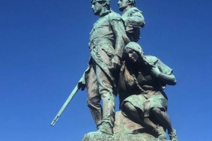 During a special emergency meeting, the Charlottesville City Council unanimously voted to remove another a statue of Meriwether Lewis, William Clark and Shoshone interpreter Sacagawea.