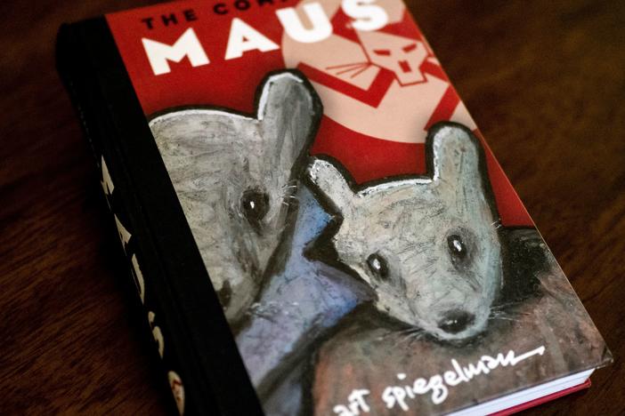 Online sales of Art Spiegelman's graphic novel "Maus" are skyrocketing, and multiple bookstores are giving away free copies to students after a Tennessee school district banned it.