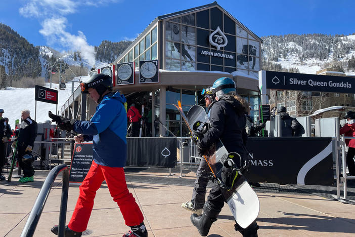 The business model of luxury ski areas is again under scrutiny as the perils of climate change take hold in the Rocky Mountains.
