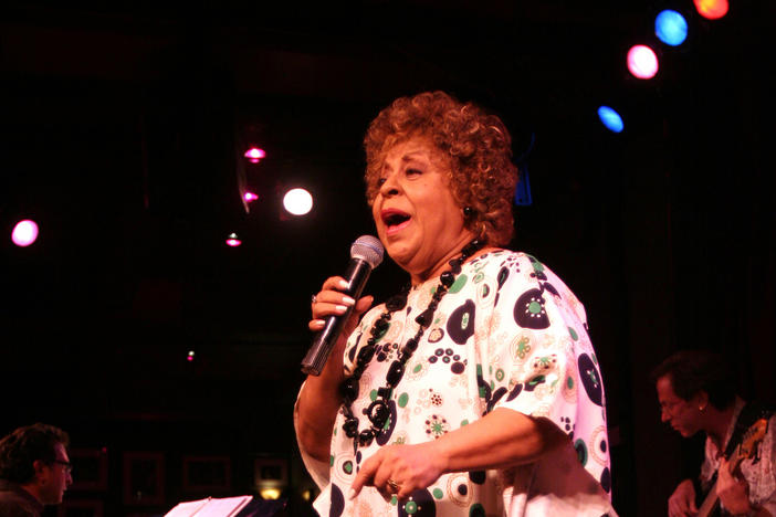 Leny Andrade performs at Birdland in New York in 2008. Andrade died on July 24, 2023 in Rio de Janeiro, Brazil.